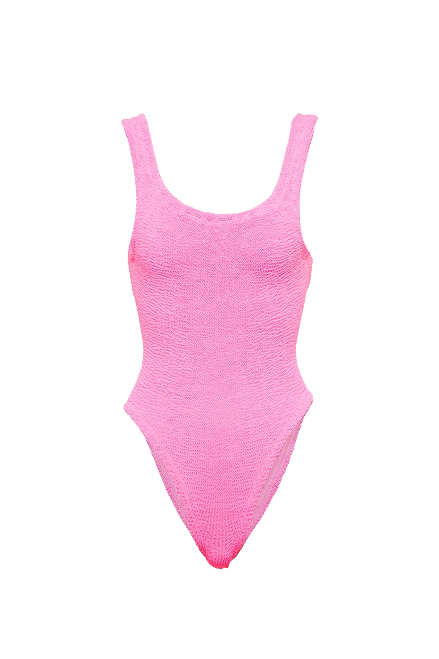 Hunza G Square Beachwear In Pink