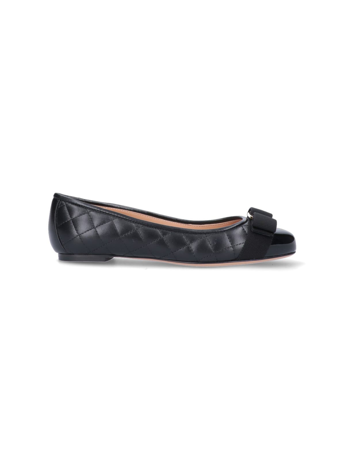 Ferragamo Ballet Flats Varina Patent Leather