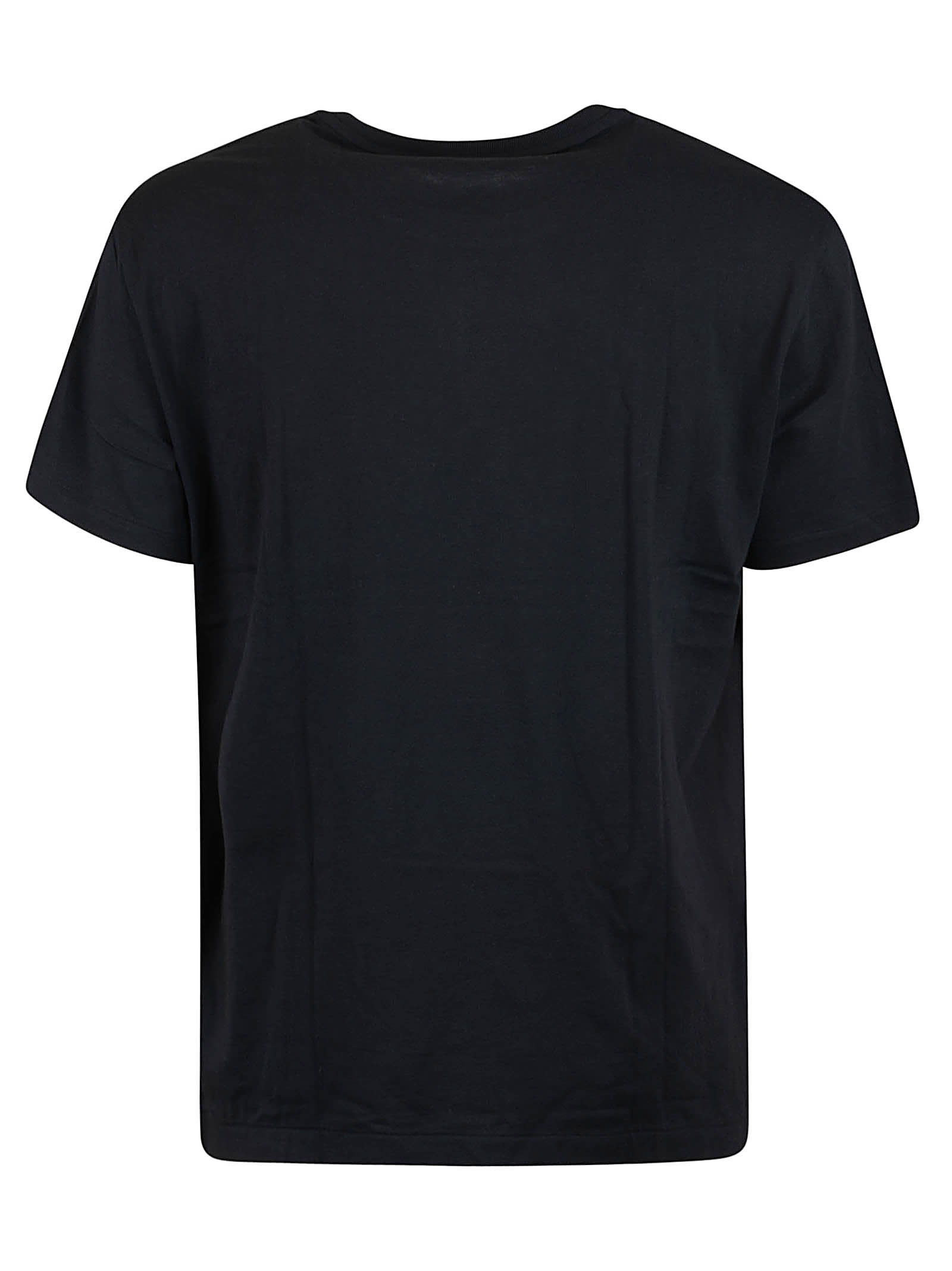 Shop Polo Ralph Lauren Embroidered T-shirt In Nero