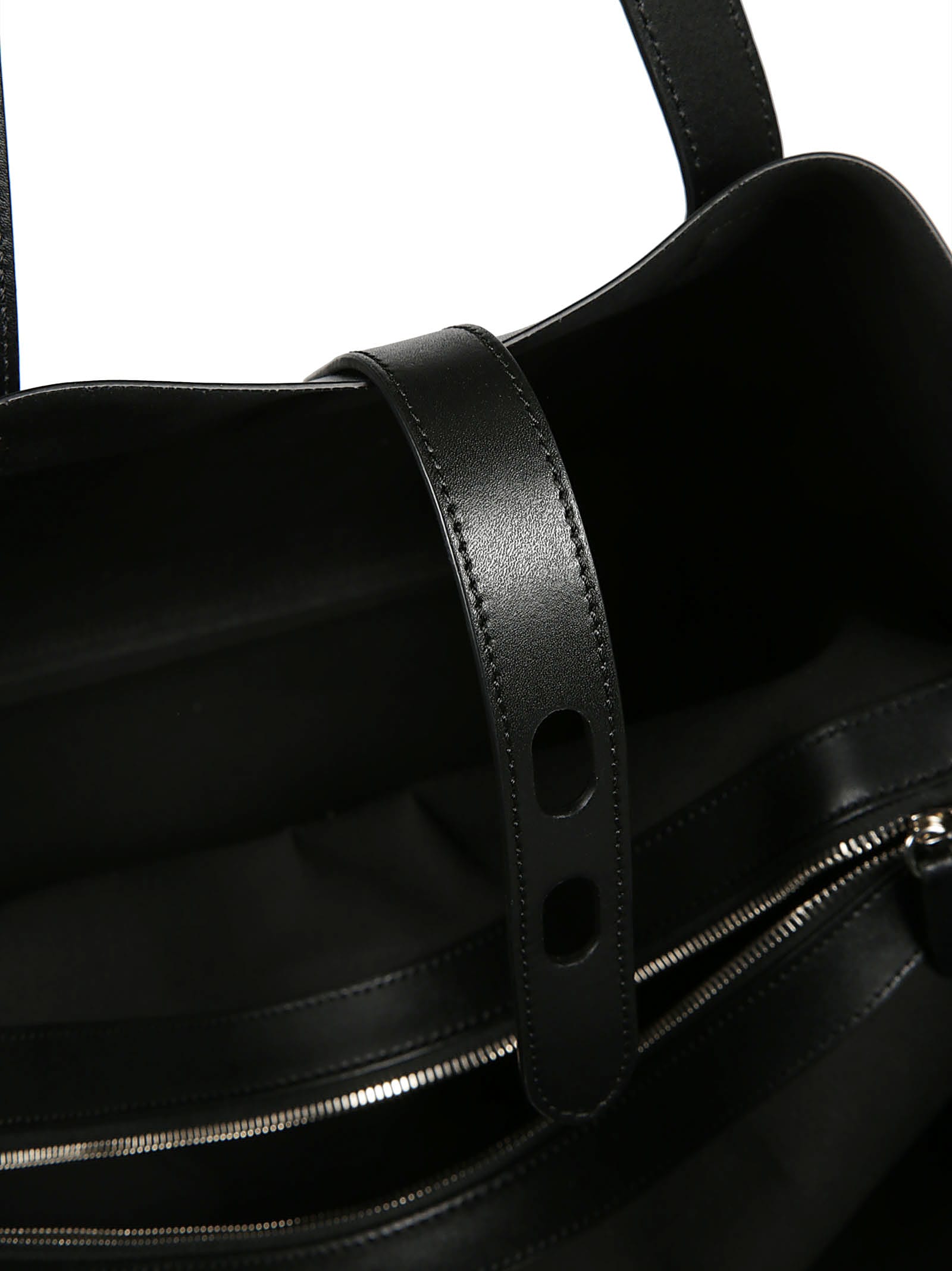 Hogan Womens Kbw010a1400j60b999 Black Leather Tote