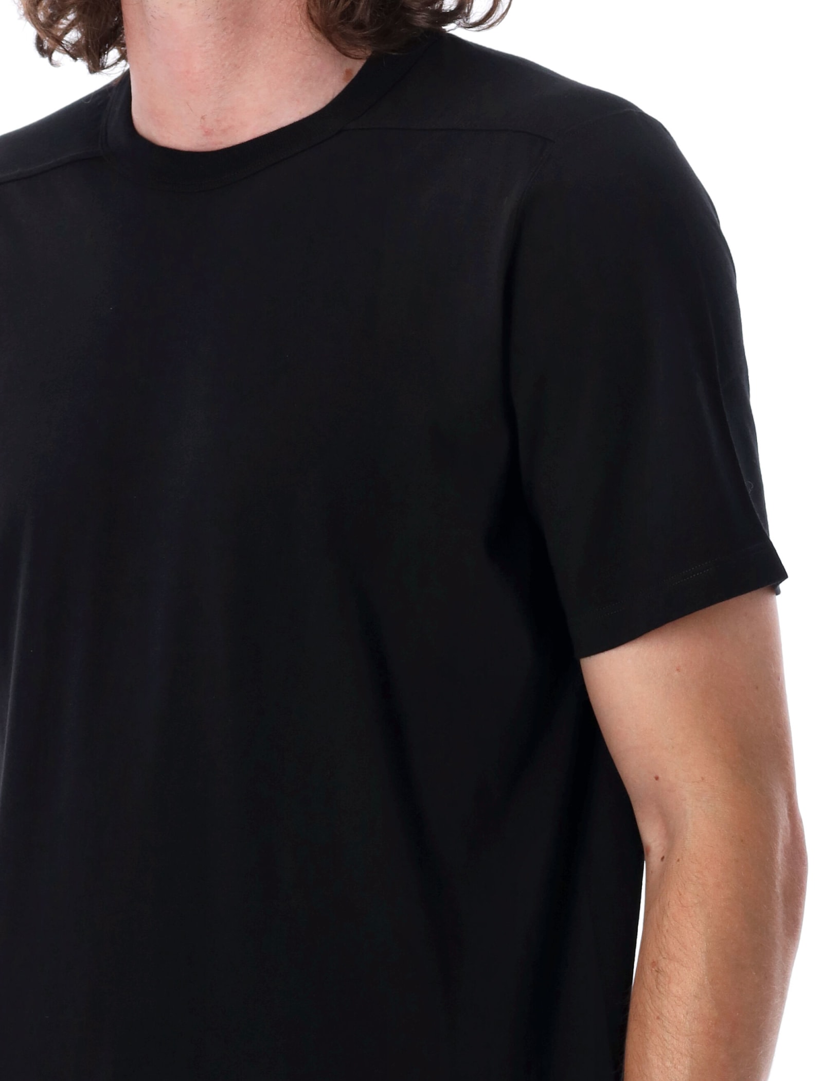 Shop Rick Owens Level T T-shirt In Black