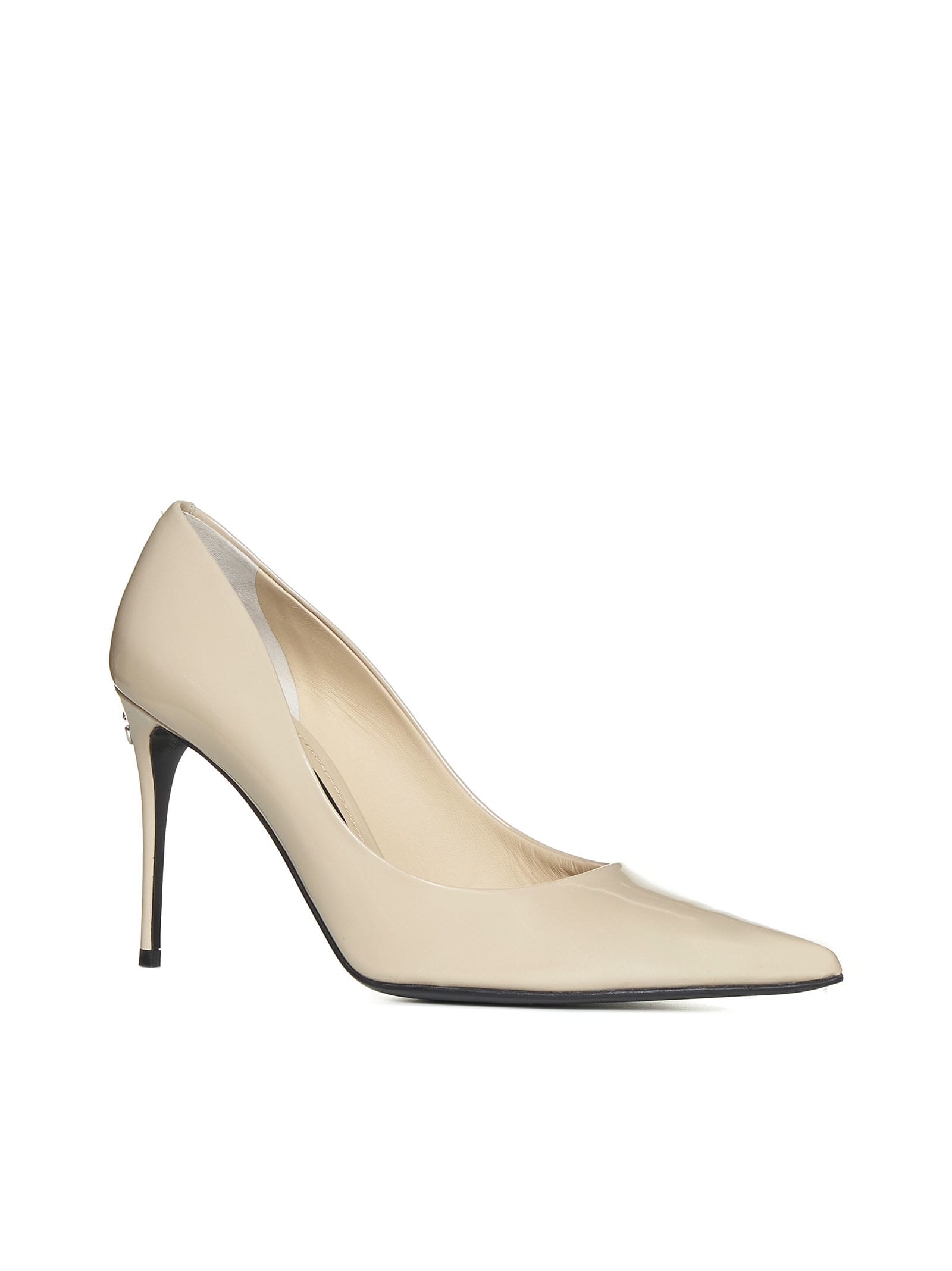 Shop Dolce & Gabbana Dolce&gabbana Kim Pumps In Pale Pink