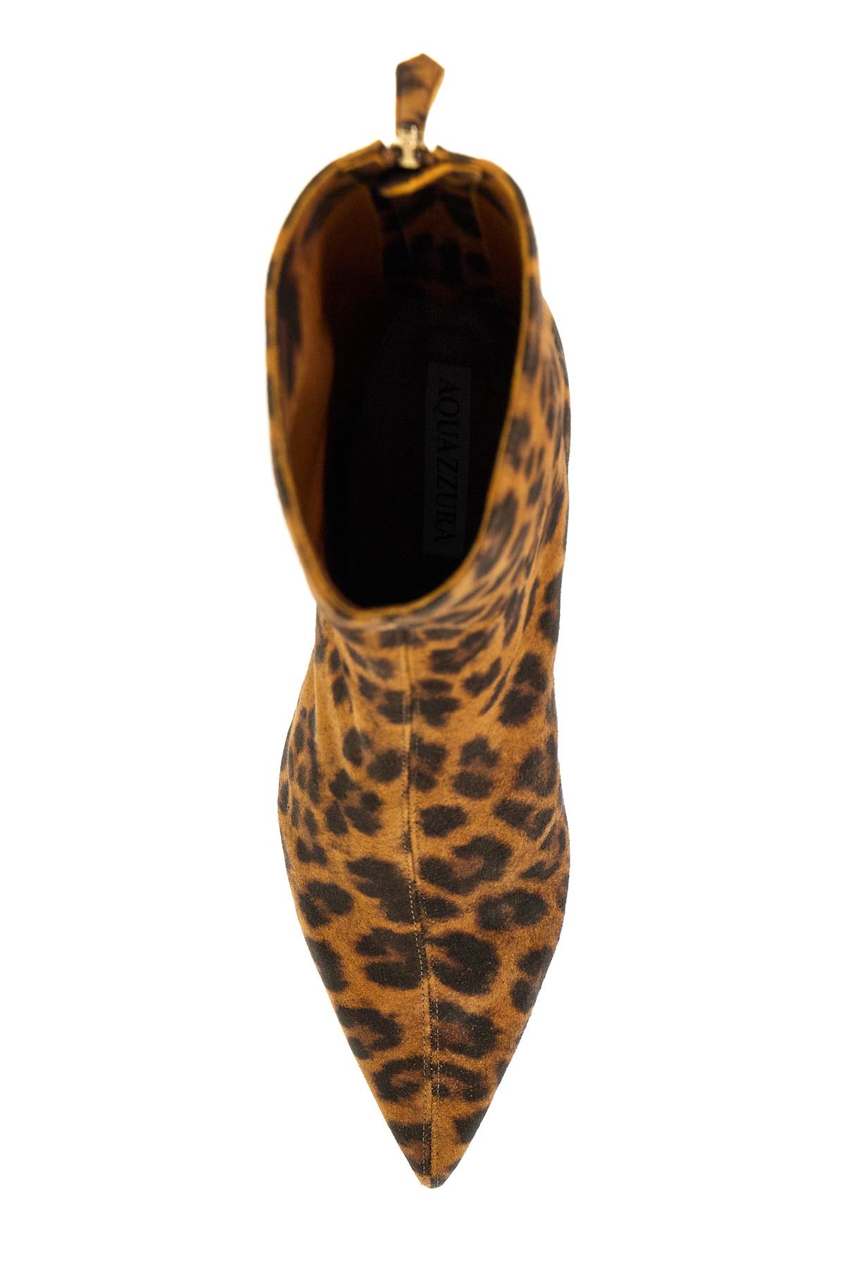 AQUAZZURA MONTMARTRE LEATHER ANKLE BOOTS