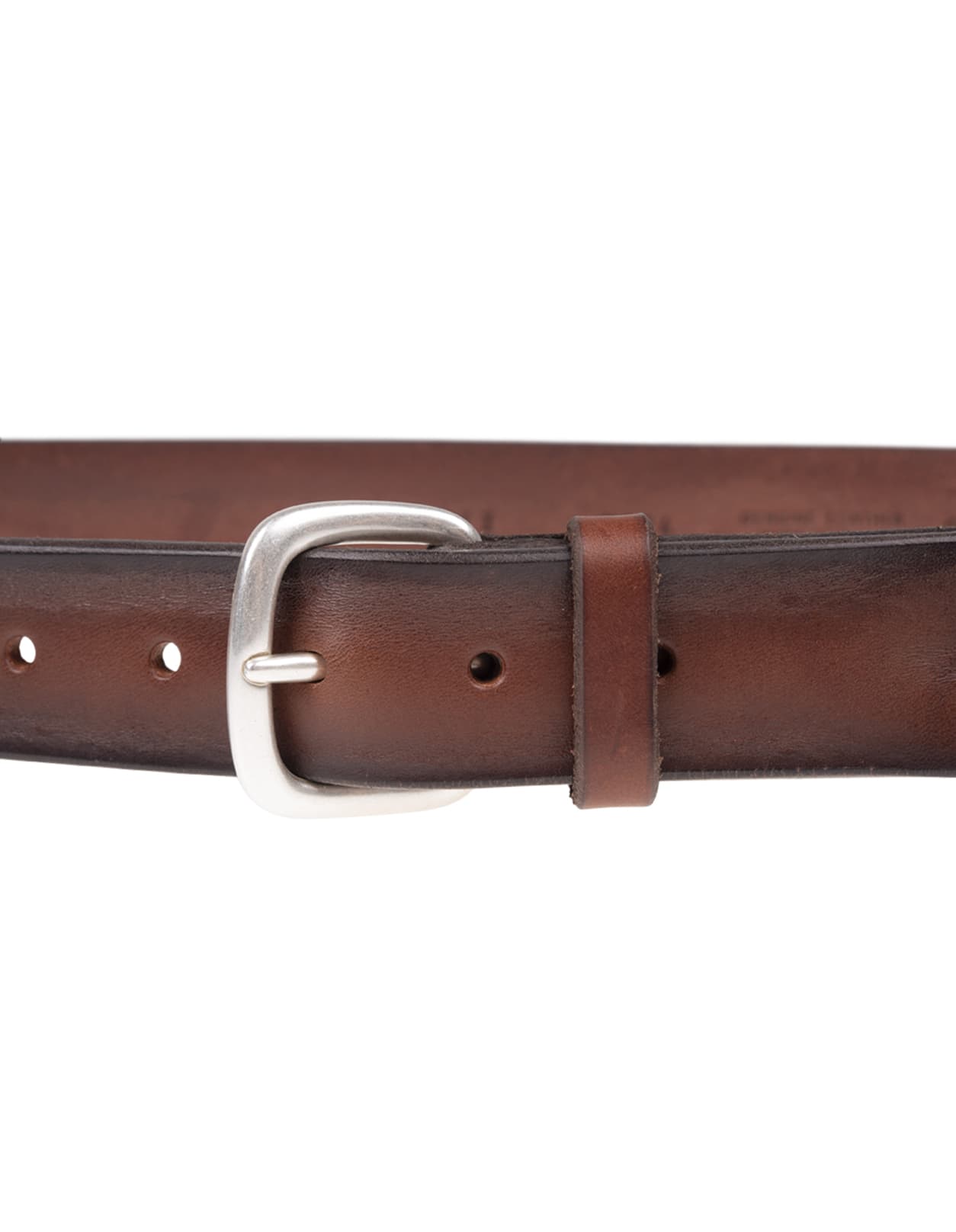 Shop Orciani Bull Soft Belt In Brown Leather