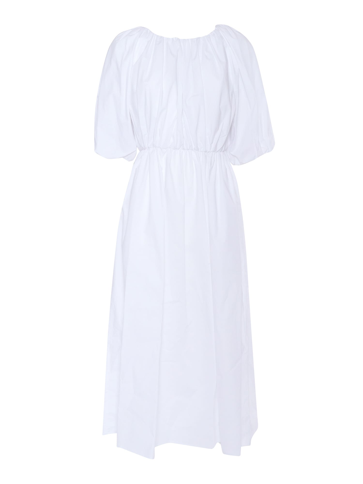 Shop Ballantyne White Midi Dress