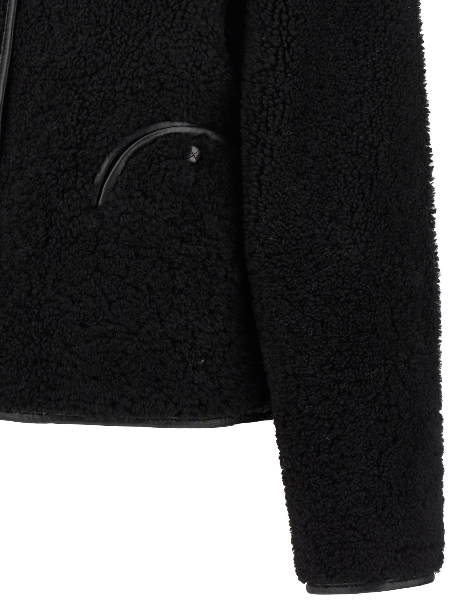 Blazé Milano Tatoosh Gliss Reversible Jacket In Black