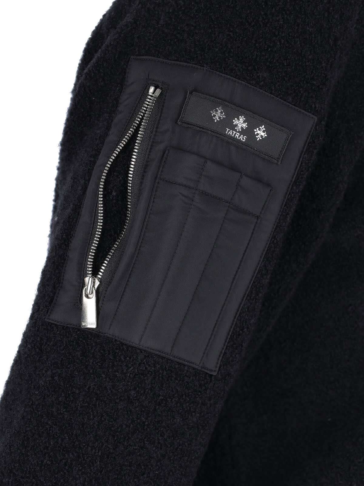 Tatras Zip-up Sweater In Black