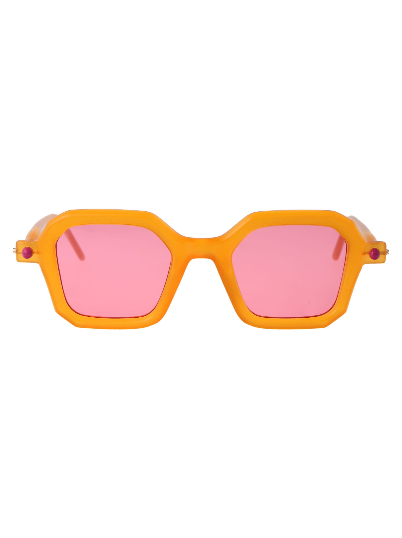 Shop Kuboraum Maske P9 Sunglasses In Or A Pink