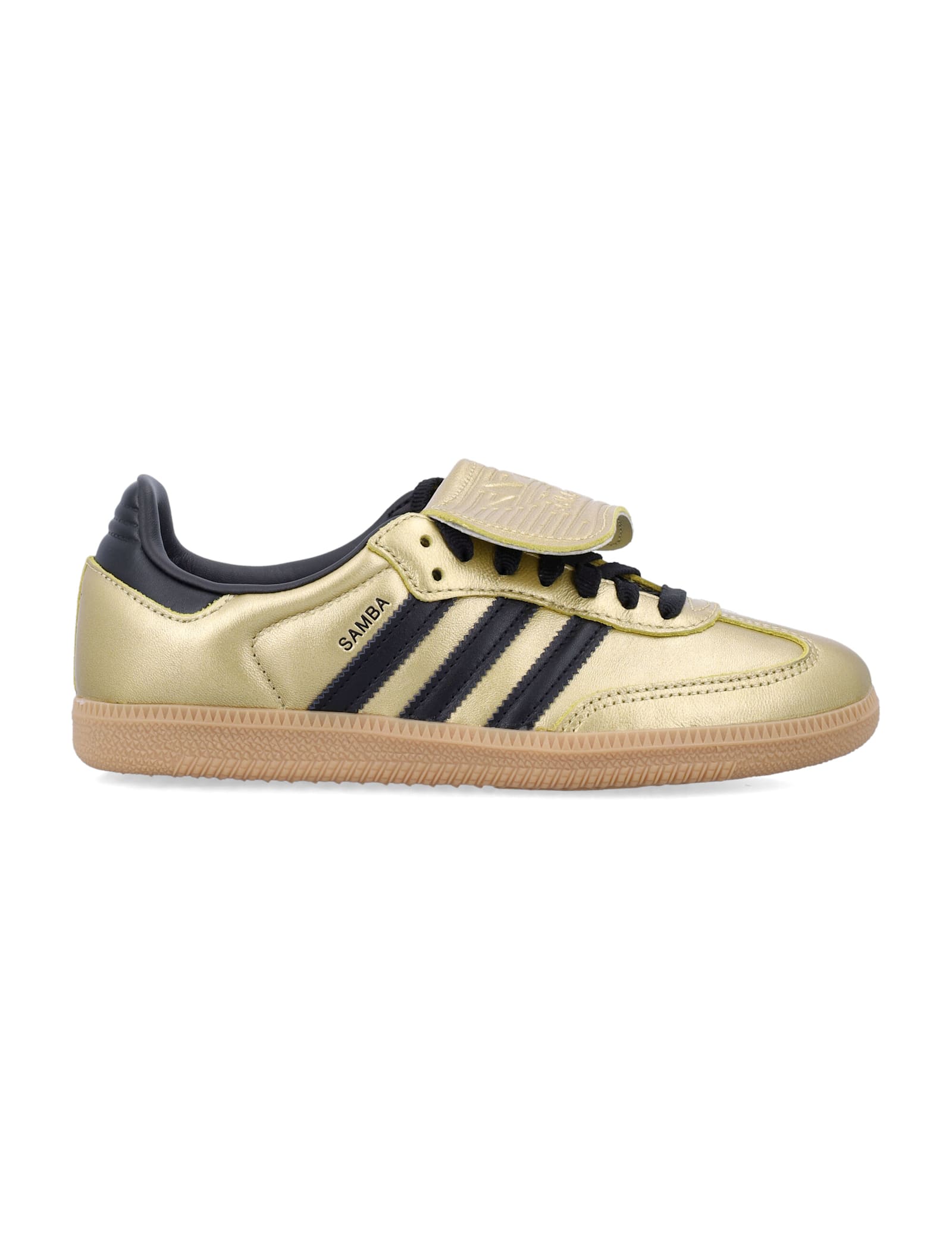 Adidas Originals Samba Long Tongue Womans Shoe In Gold