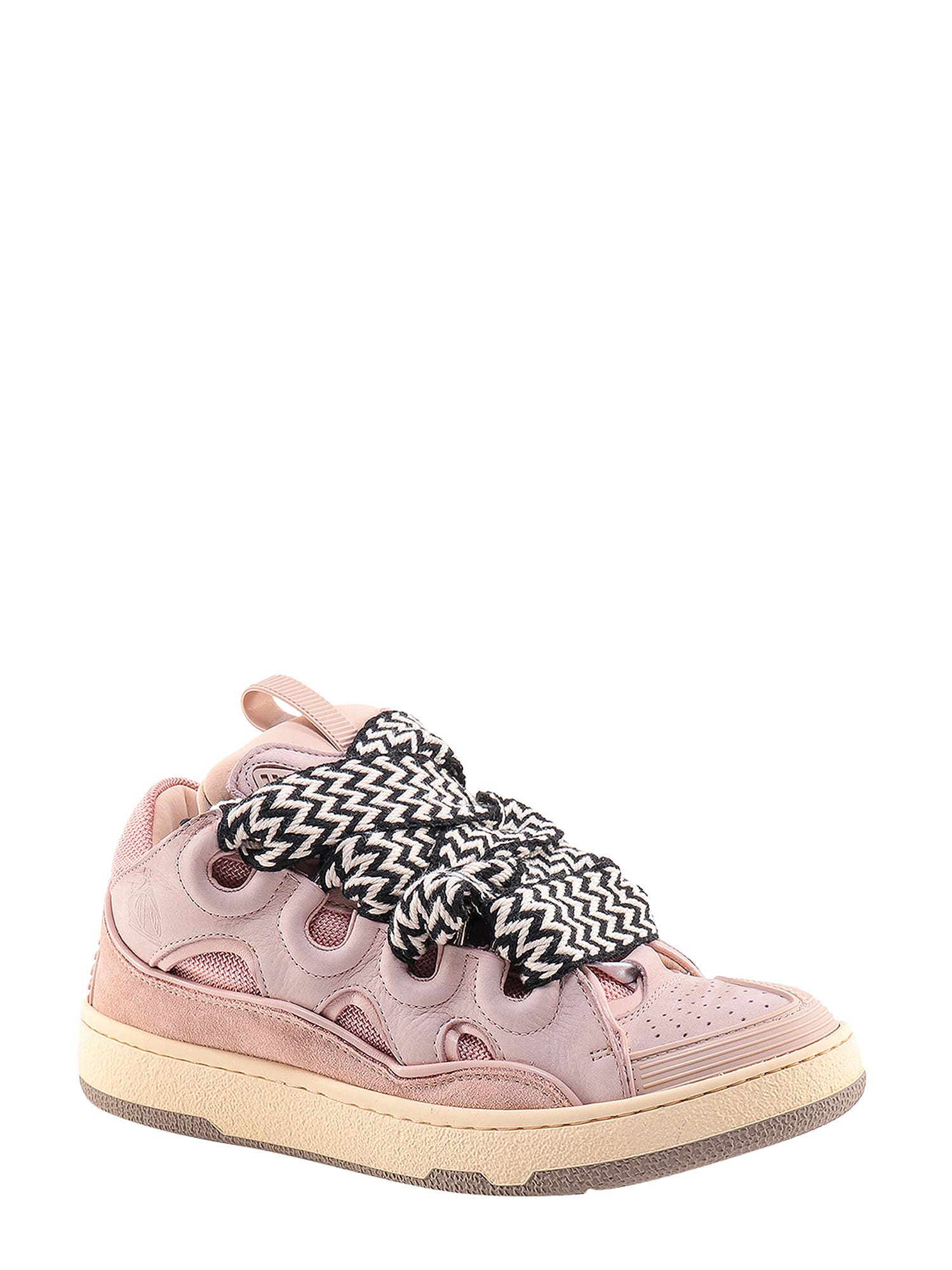 Shop Lanvin Crub Sneakers In Pink