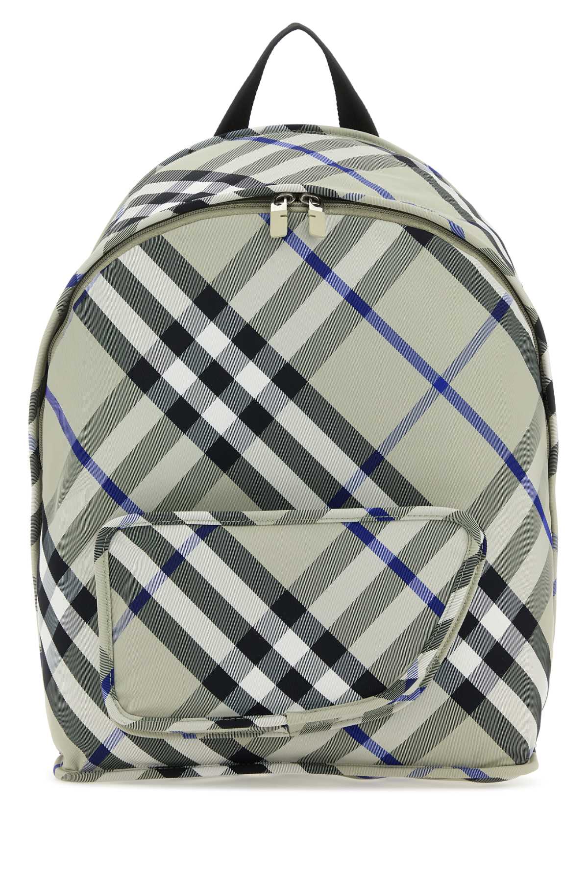 Shop Burberry Printed Nylon Shield Backpack In Lichen