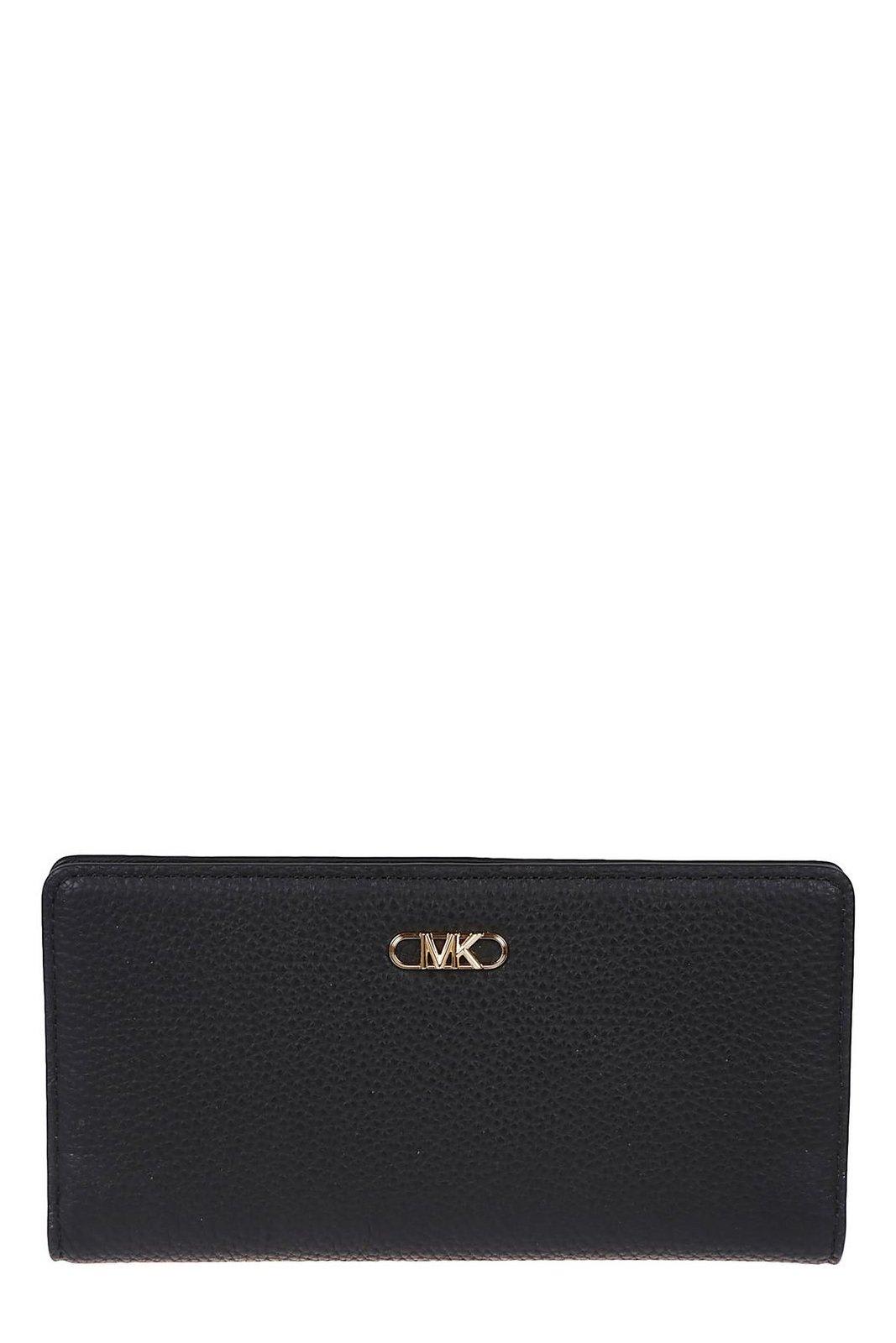 Michael Kors Logo Plaque Wallet