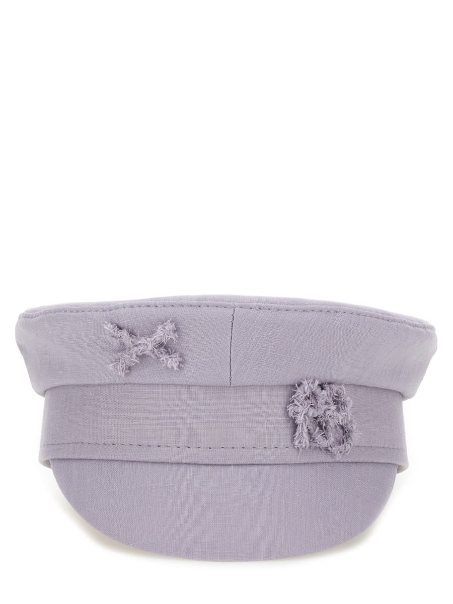 Shop Ruslan Baginskiy Baker Boy Hat In Lilac