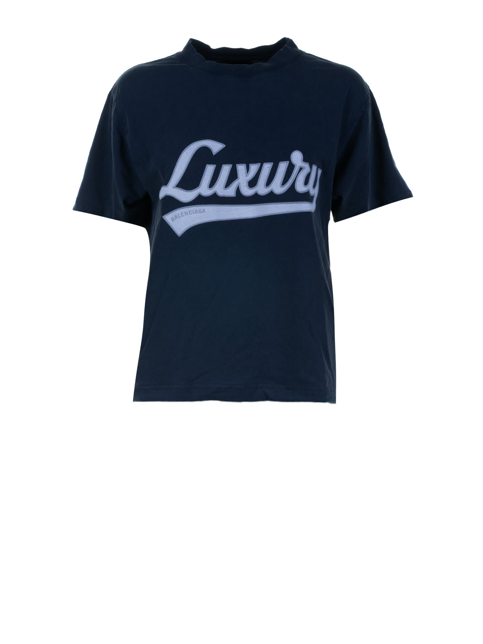 Balenciaga T-shirts And Polos In Blue