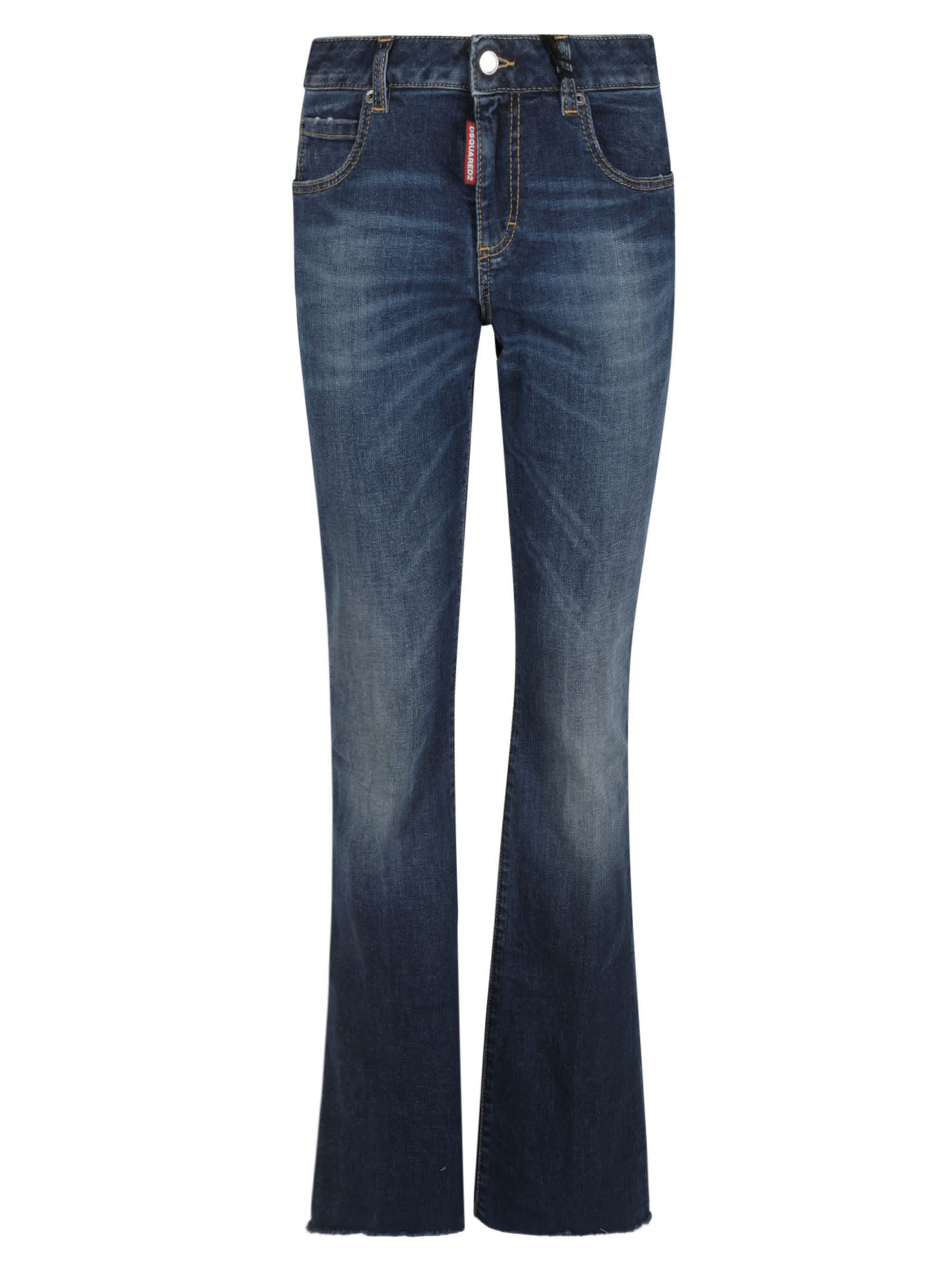 DSQUARED2 HONEY MW FLARE JEANS