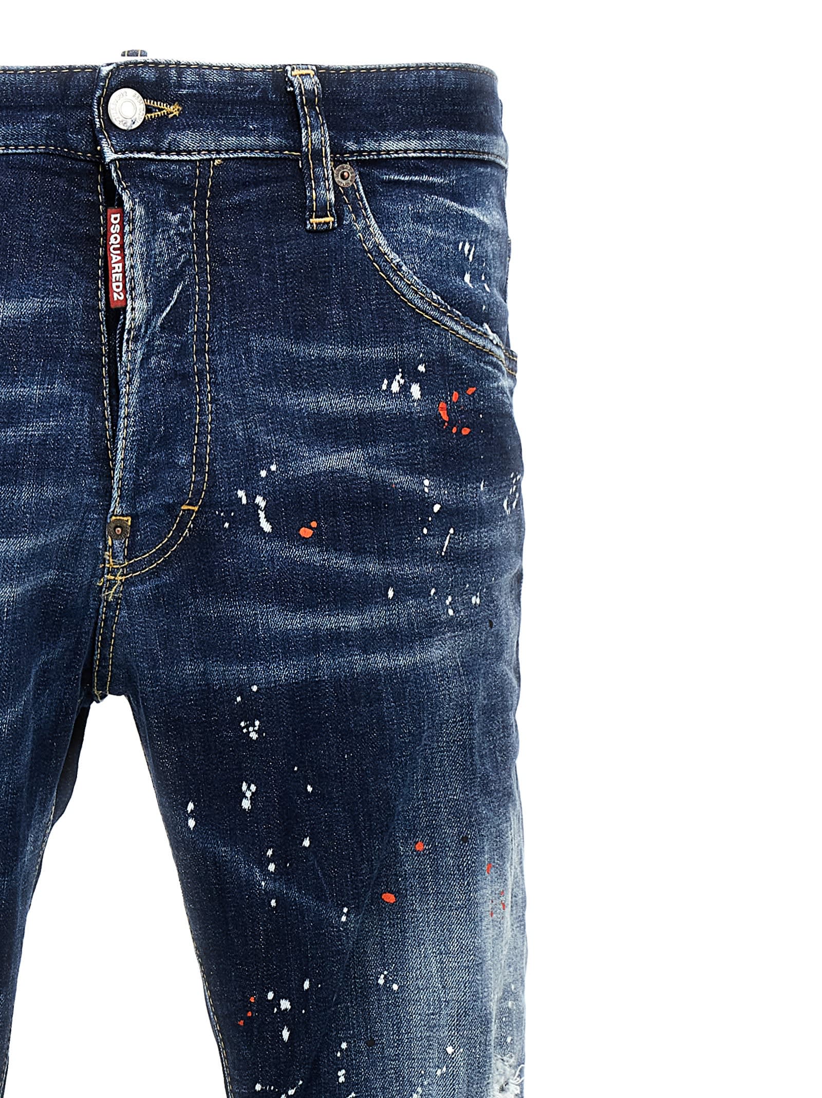Dsquared2 Cool Guy Jeans In Navy Blue