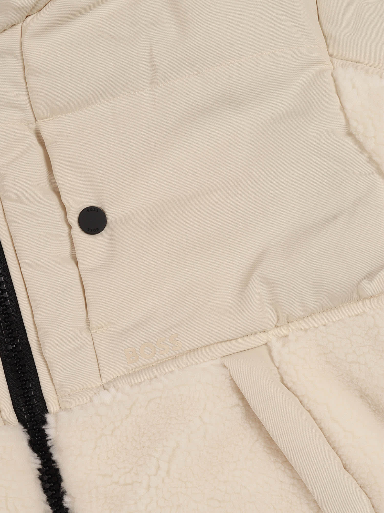 Hugo Boss Jacket In Neutral