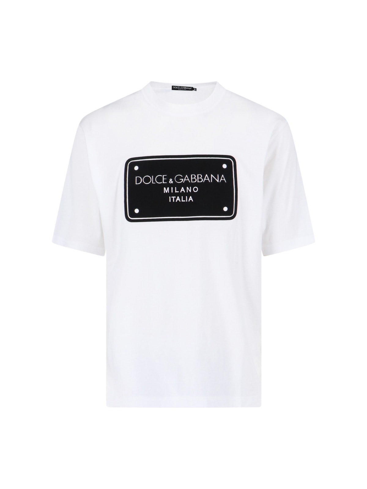 Shop Dolce & Gabbana Logo T-shirt In White