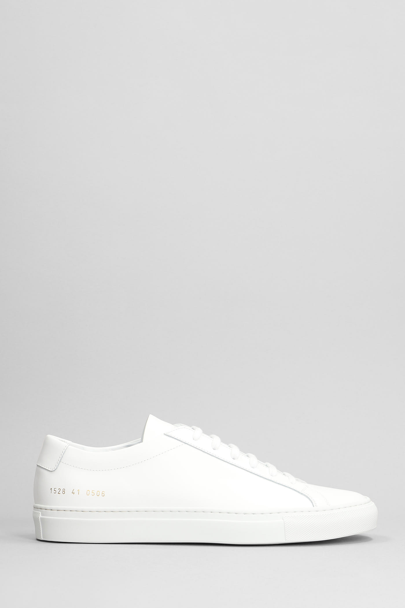 Achilles Low Sneakers In White Leather