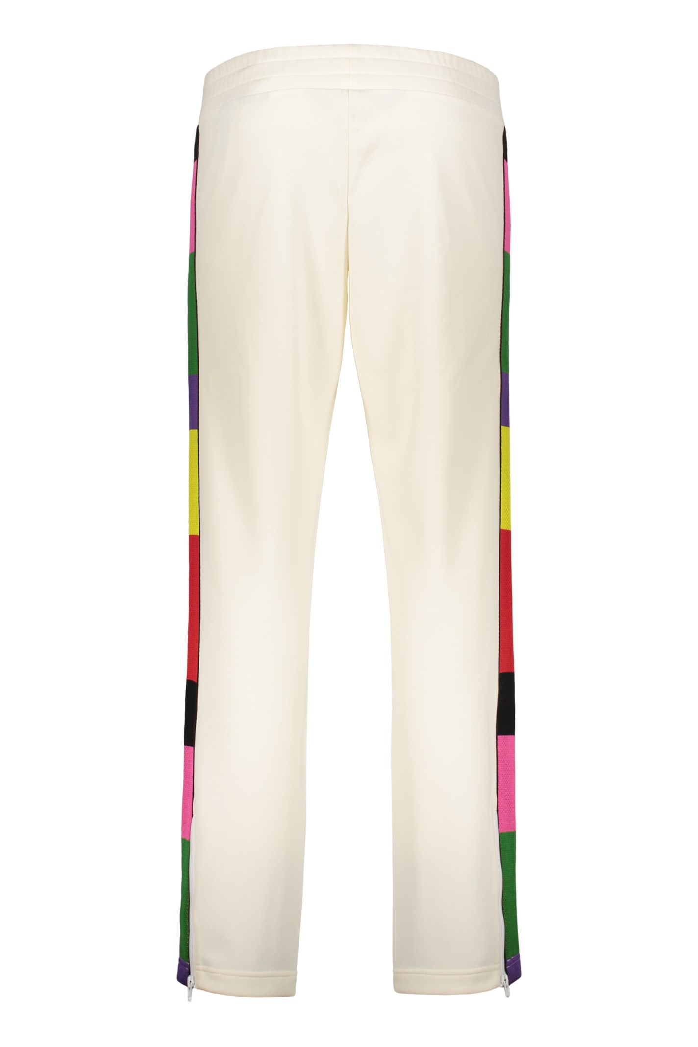Shop Palm Angels X Missoni Track-pants With Decorative Stripes In White