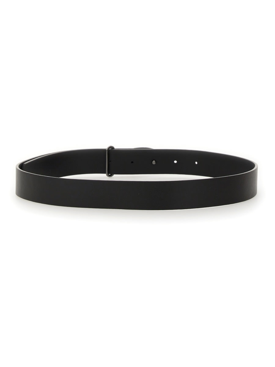 Diesel Women Belt With Logo In Black
