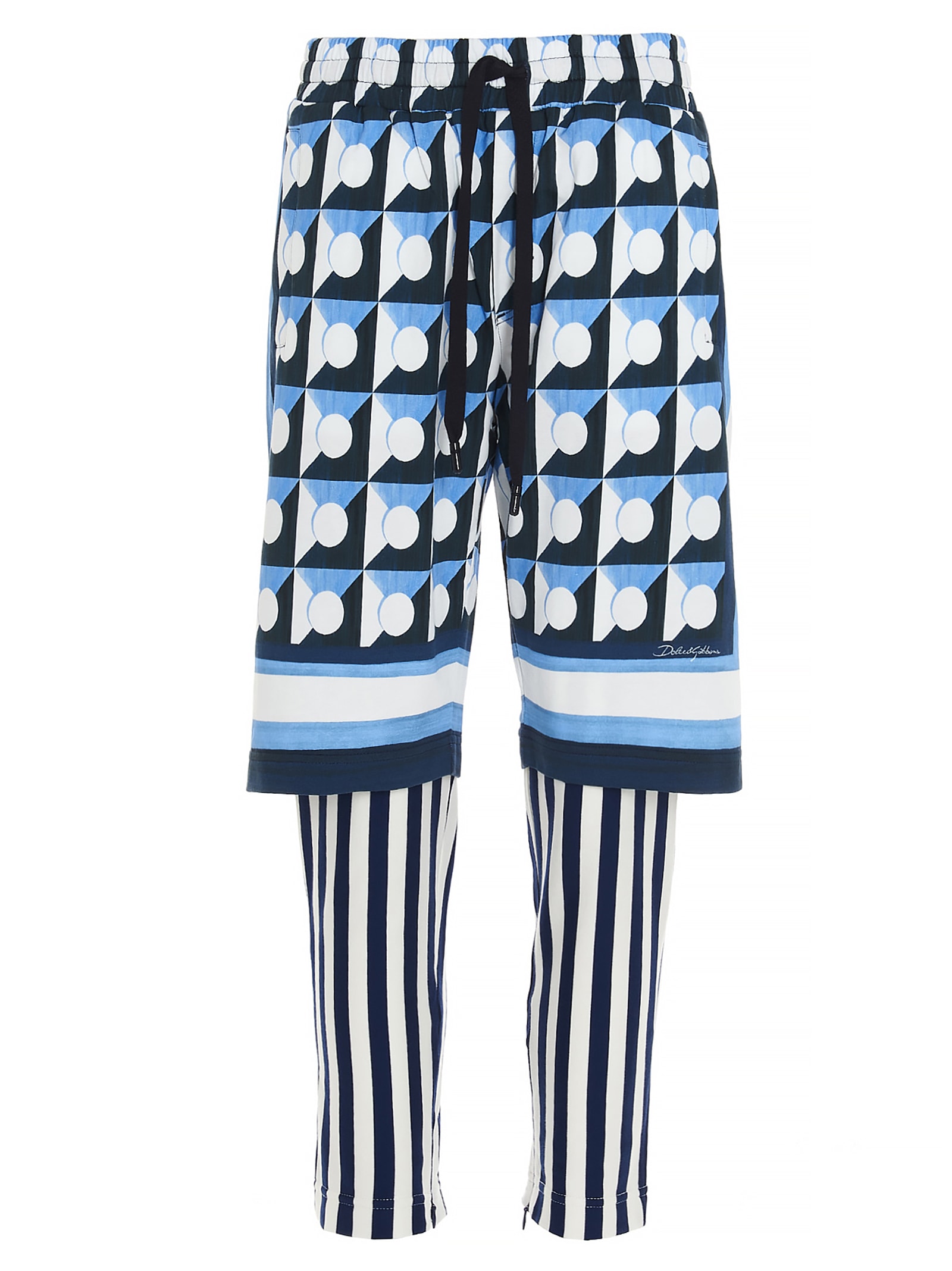 Dolce & Gabbana Sweatpants In Multicolor