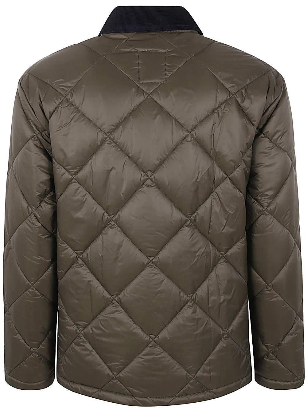 Shop Fay Padded Jacket In Military Navy