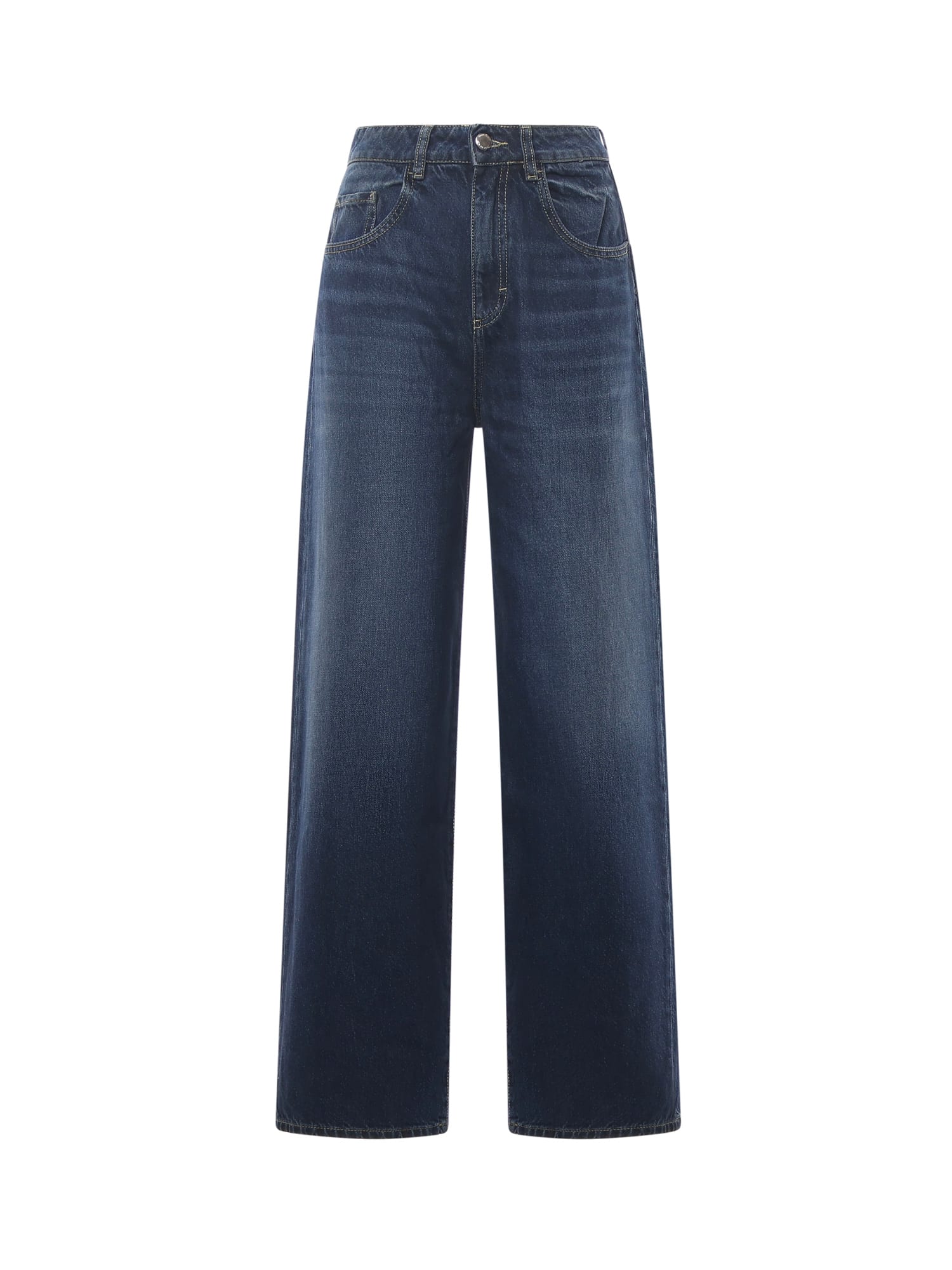 Icon Denim Poppy Cotton Jeans In Blue