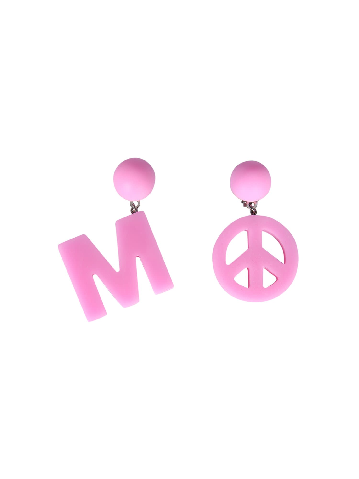Moschino Logo Earrings