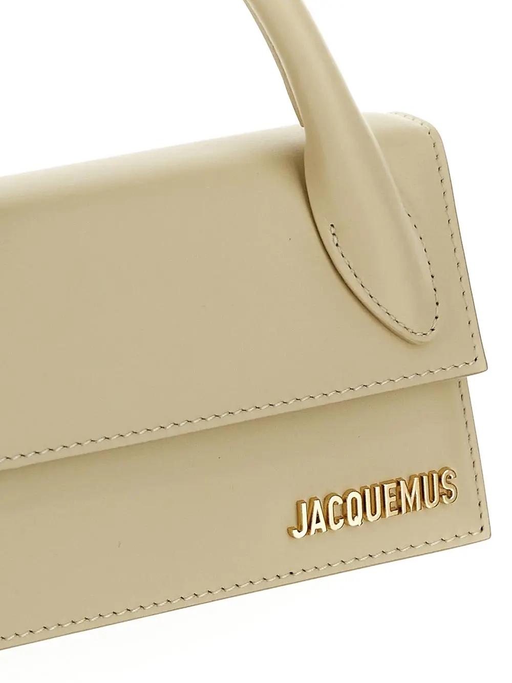 Shop Jacquemus Le Chiquito Long Bag In Ivory