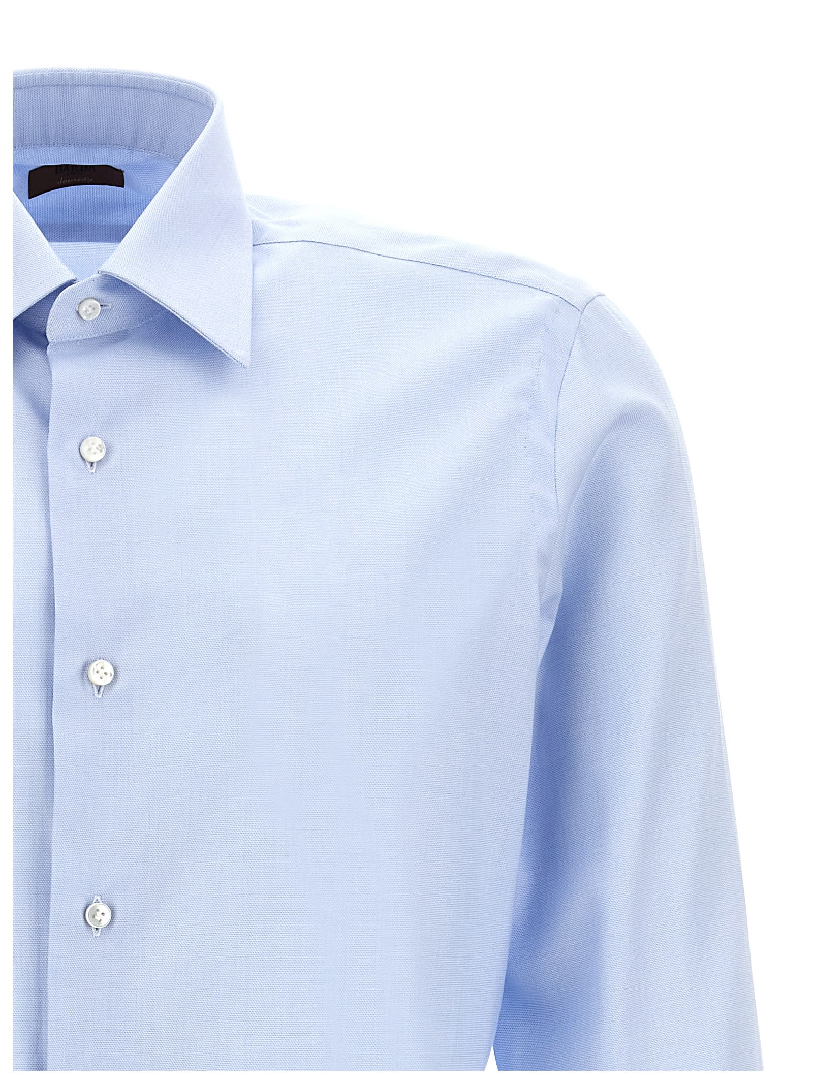 Barba Napoli Barba Pinstriped Straight In Light Blue