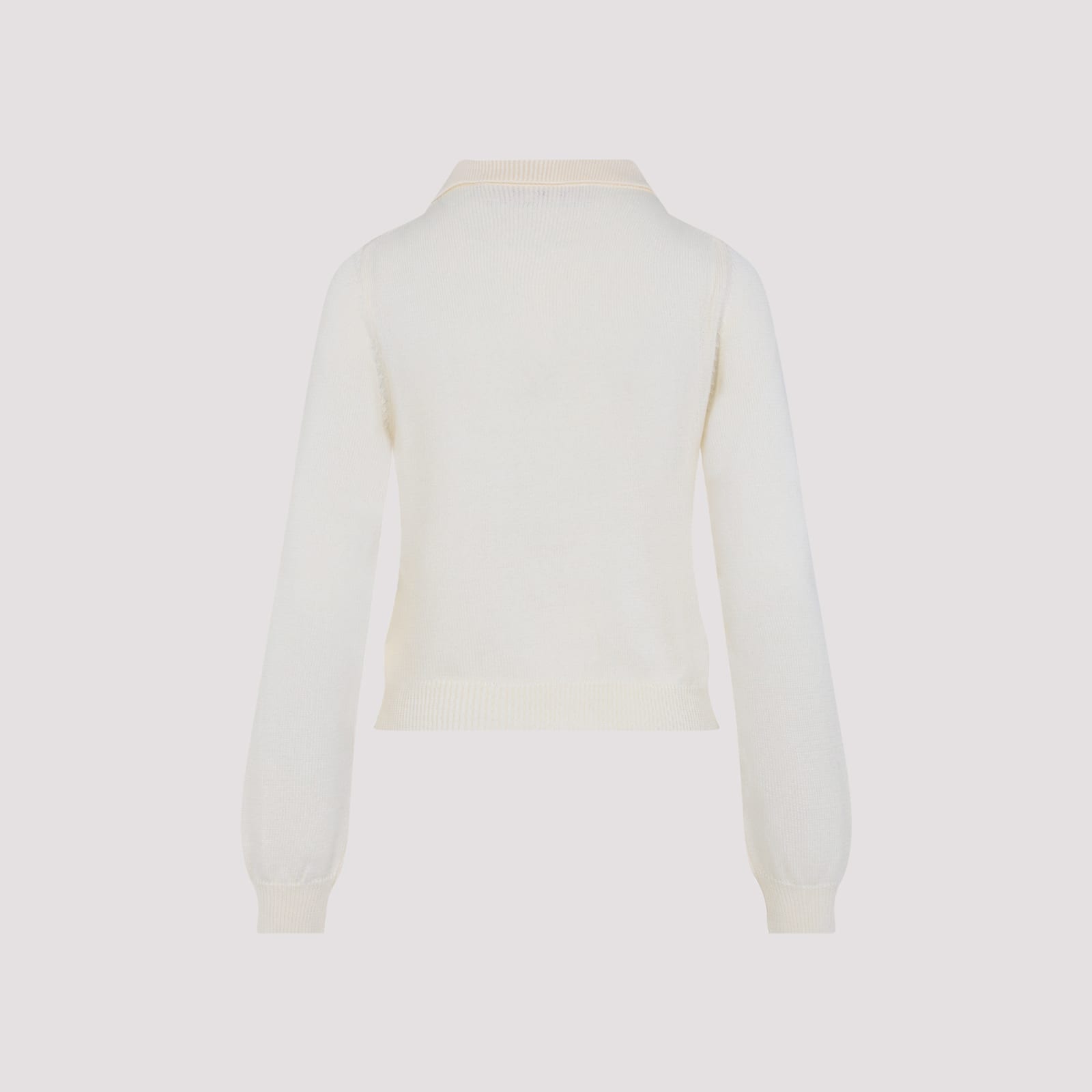 Marni Cream Cotton Cardigan In White