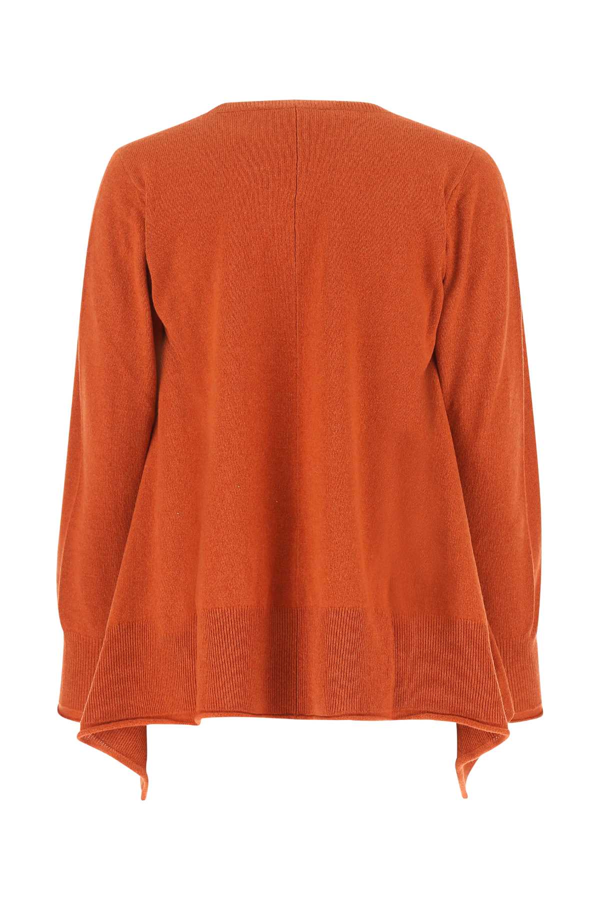 Shop Stella Mccartney Copper Cashmere Blend Oversize Sweater In 6302