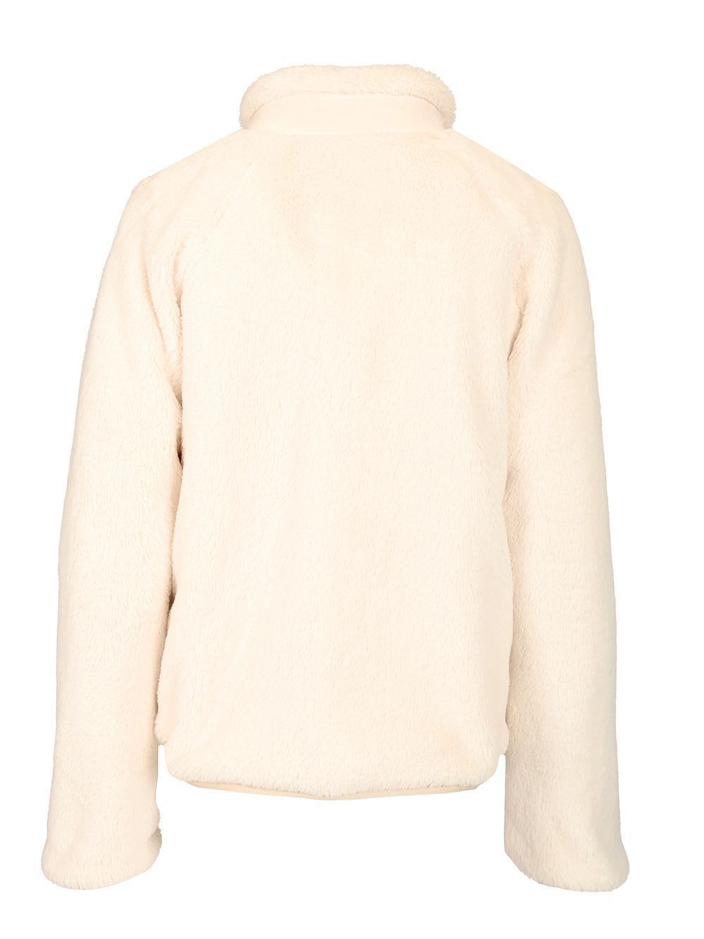 Shop Moncler Double-faced Teddy Effect Jacket In White