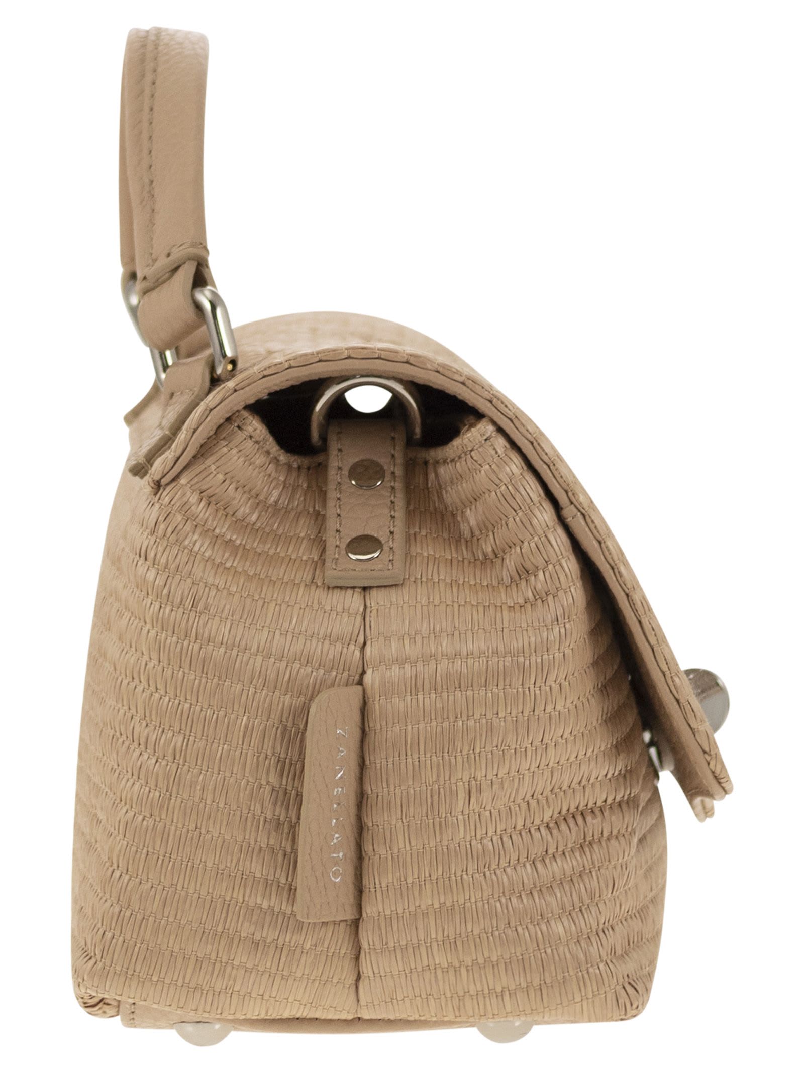 Shop Zanellato Postina Baby Net - Hand Bag In Beige