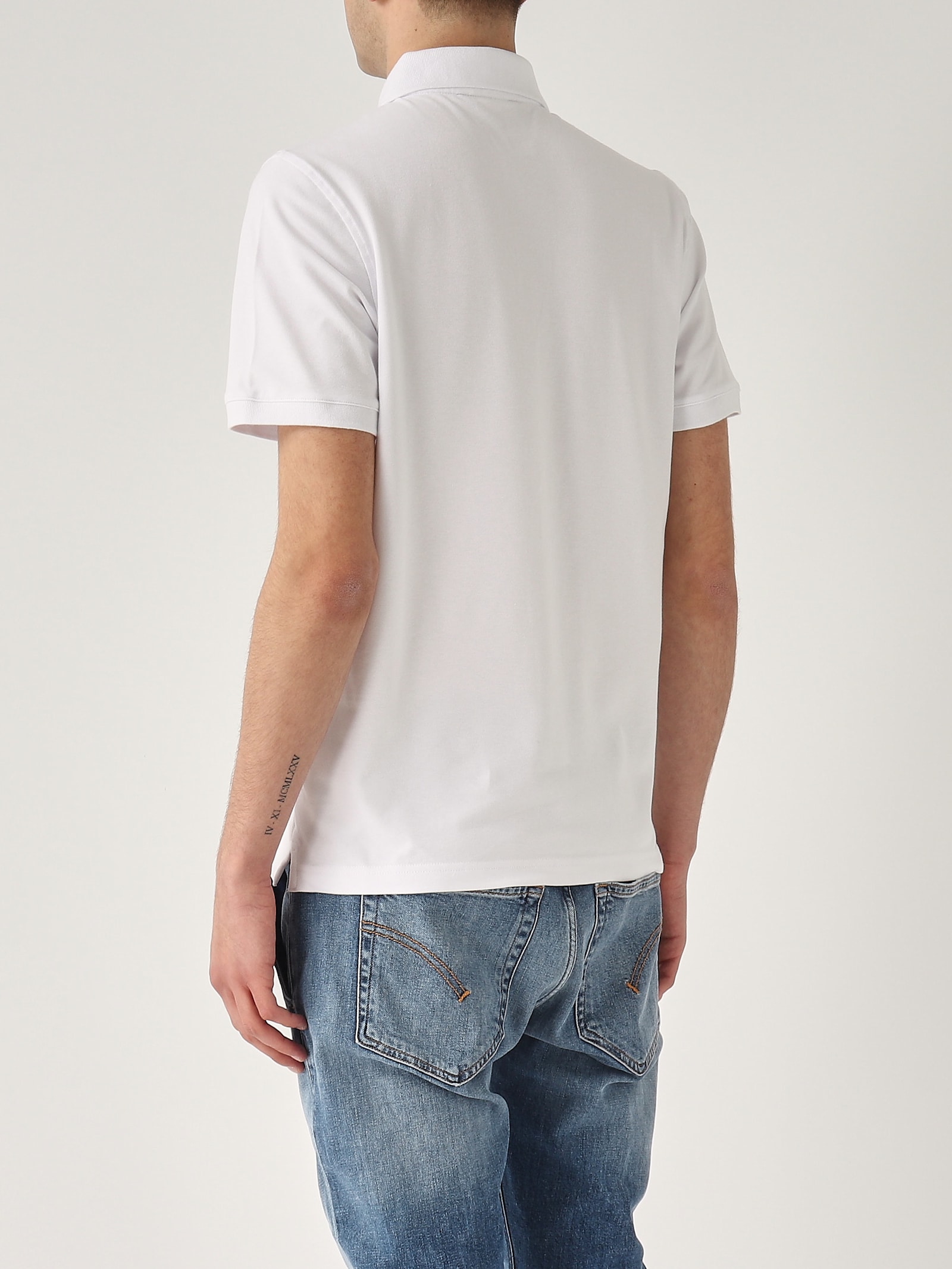 K-way Amedee Pique Polo In White