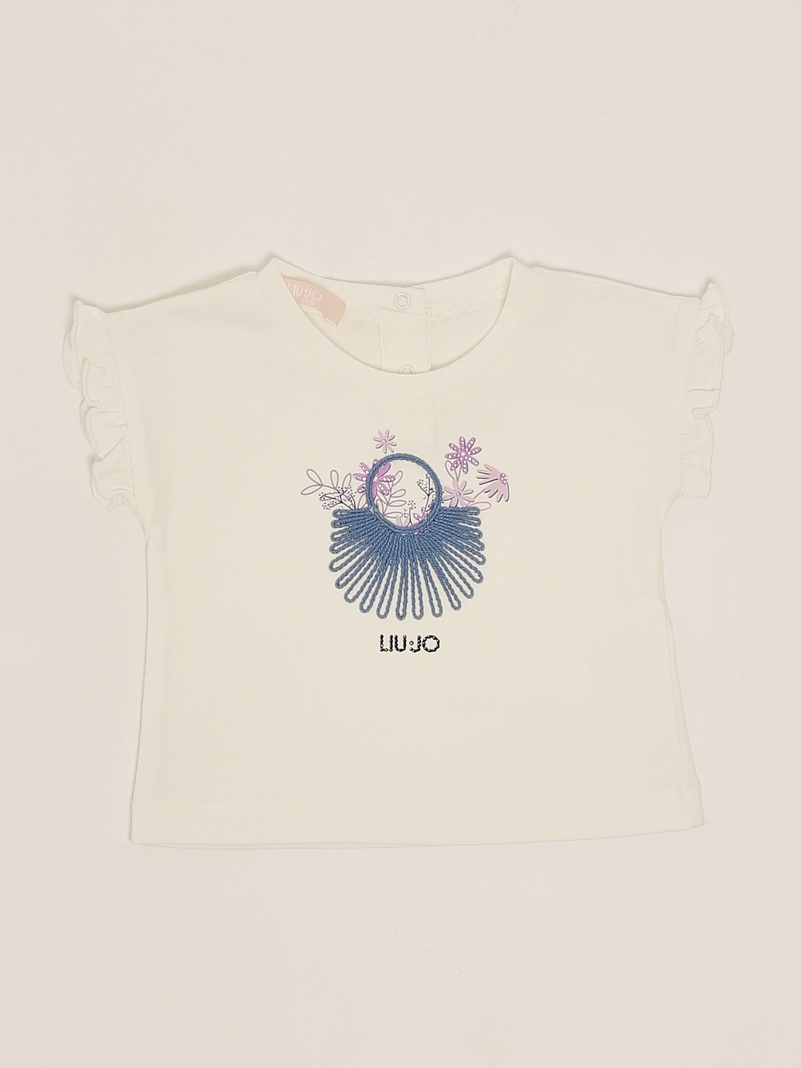 Liu •jo Babies' T-shirt T-shirt In Neutral