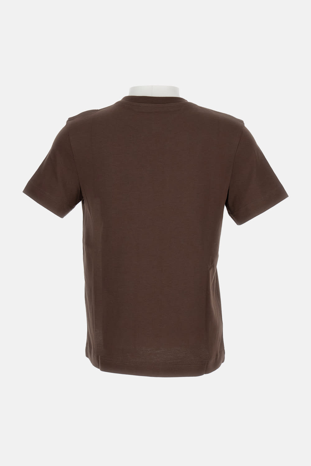 Jacquemus Gros Grain Short-sleeved T-shirt In Brown