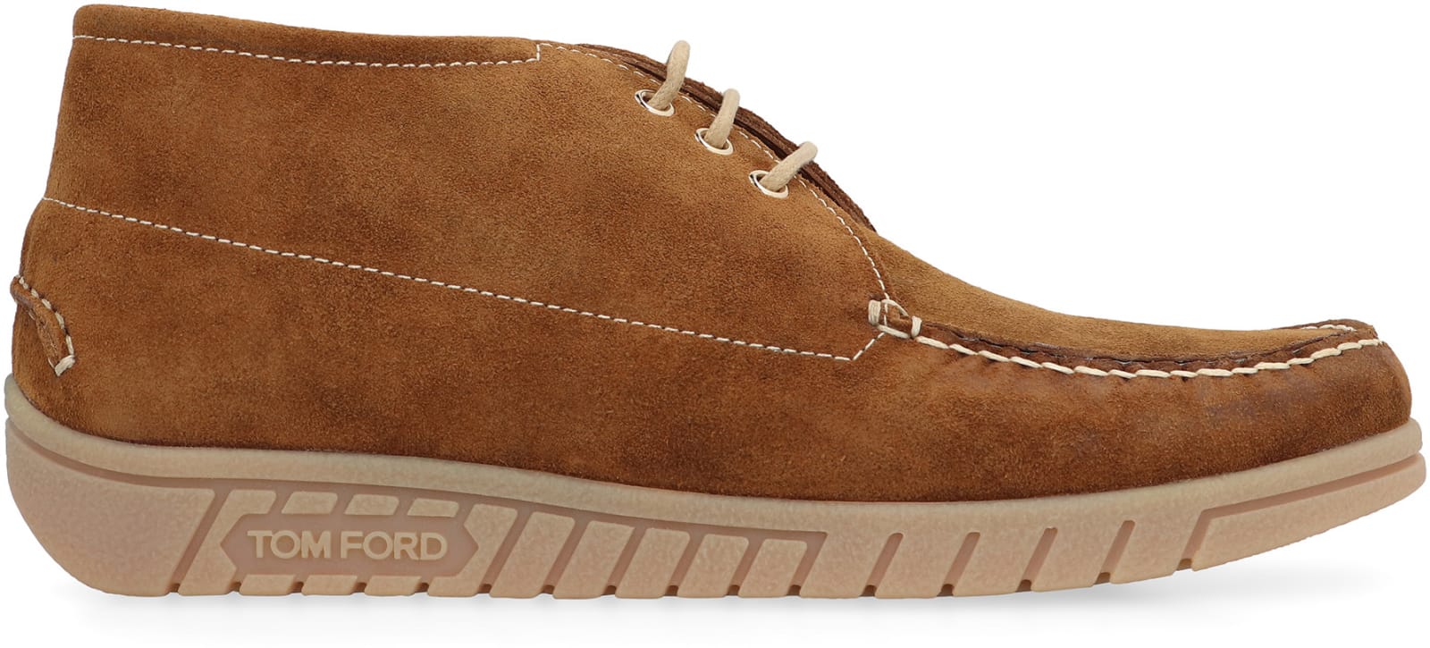 Tom Ford Suede Desert-boots In Camel