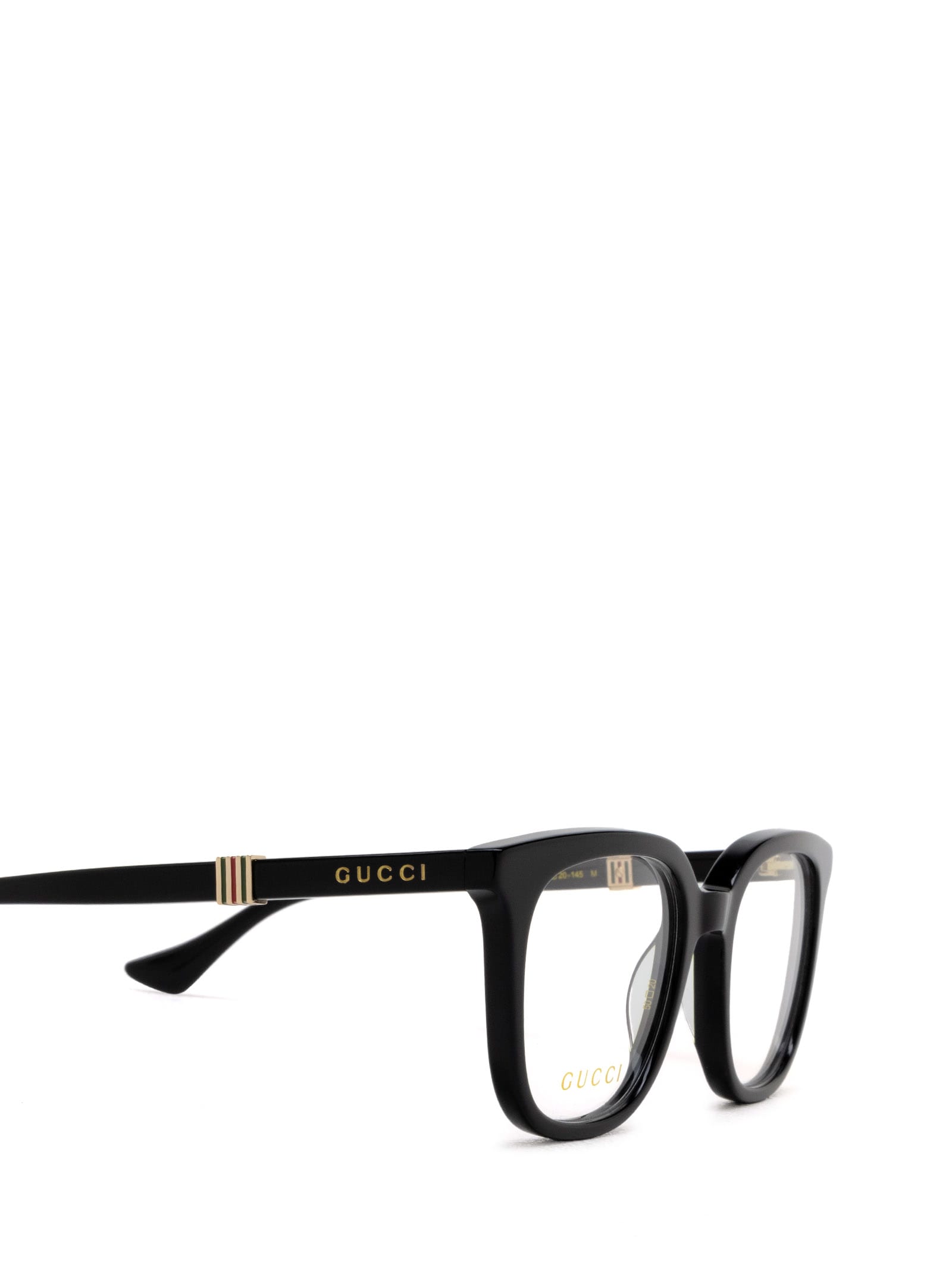 Shop Gucci Gg1497o Black Glasses