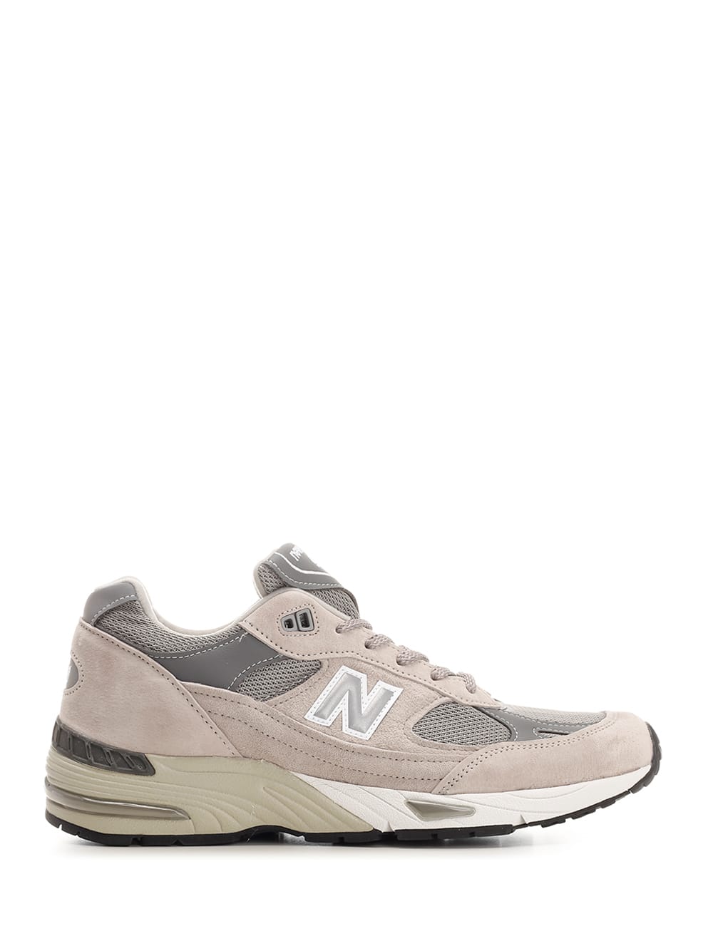 NEW BALANCE GREY SUEDE 991 SNEAKERS