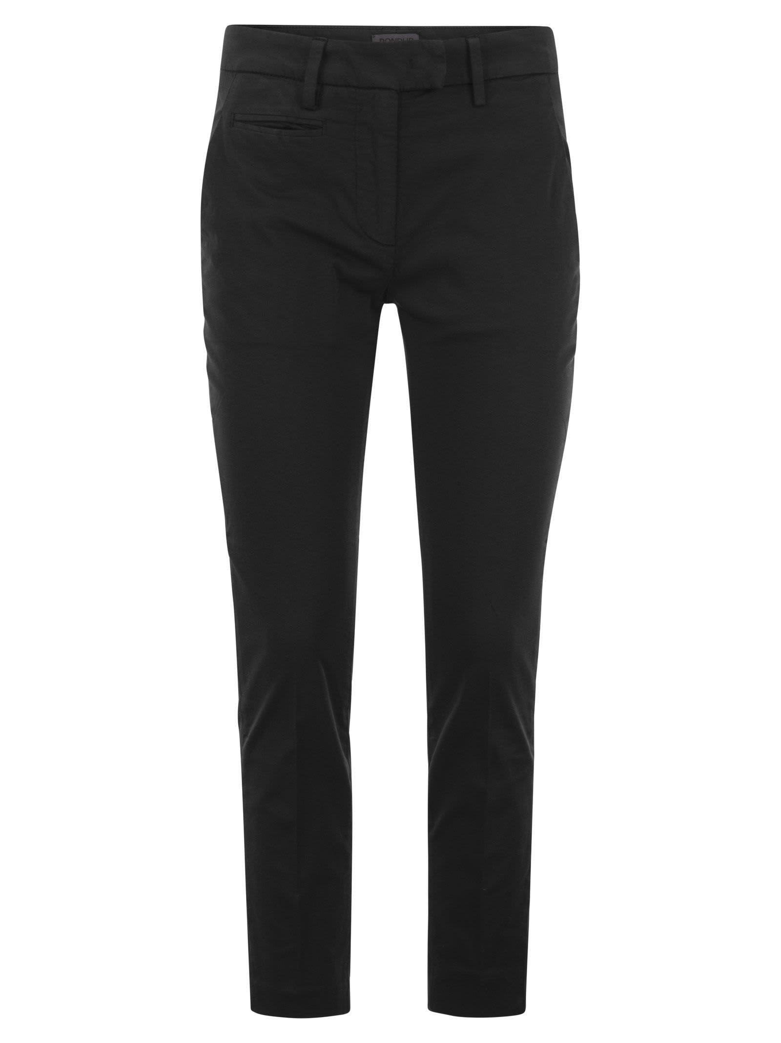 Perfect - Slim Fit Pants In Modal And Cotton
