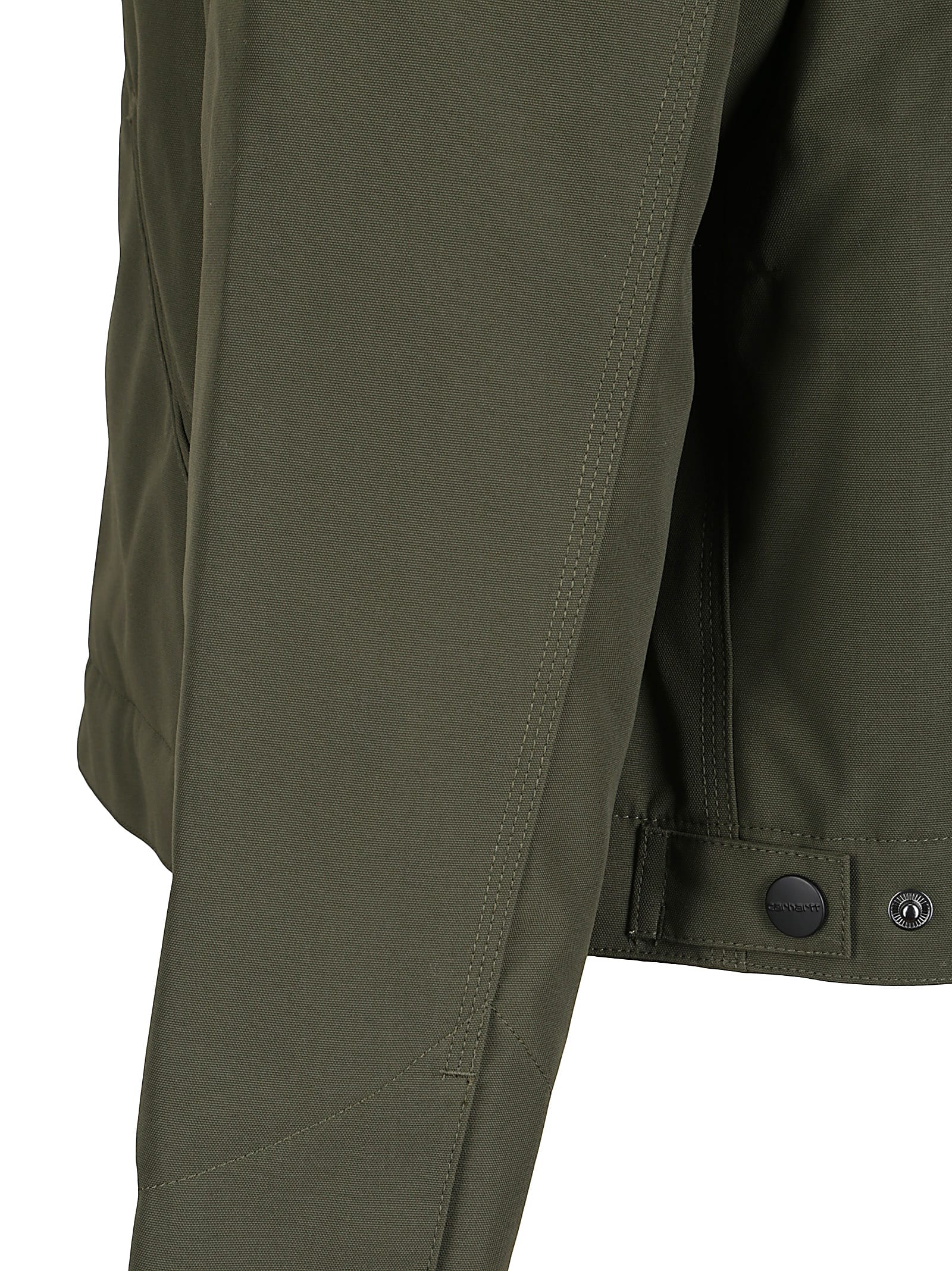 Shop Carhartt W Newkirk Jacket In Office Green/camo Leo Tamarind