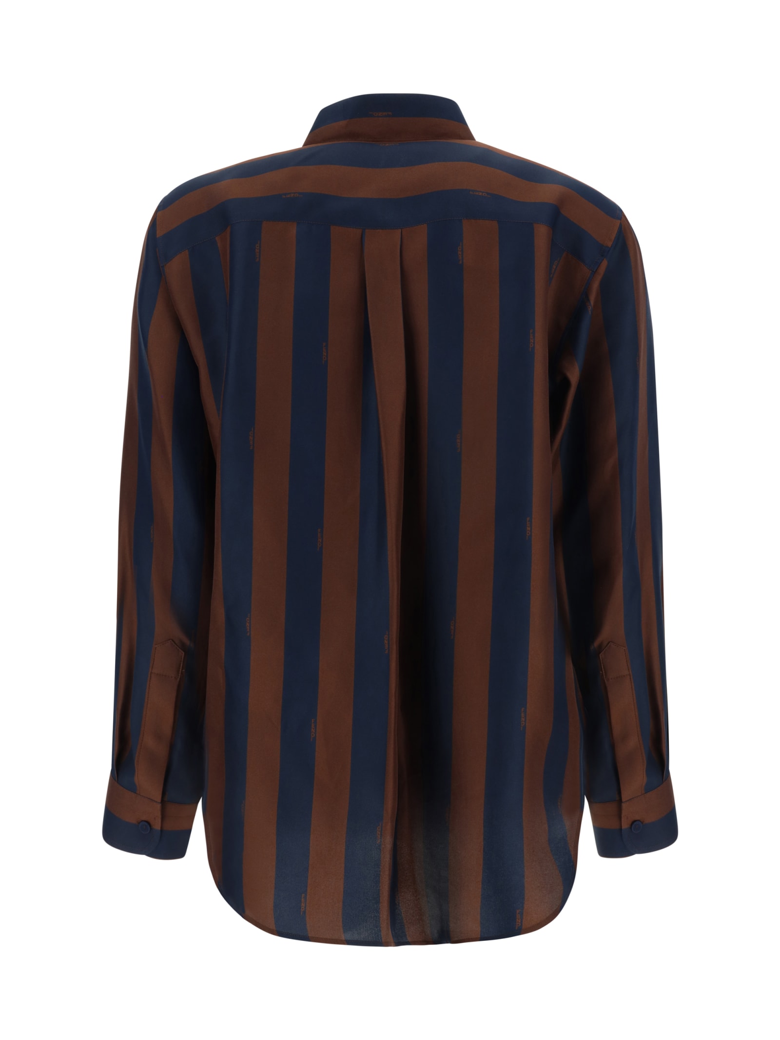 Shop Fendi Shirt In Brown