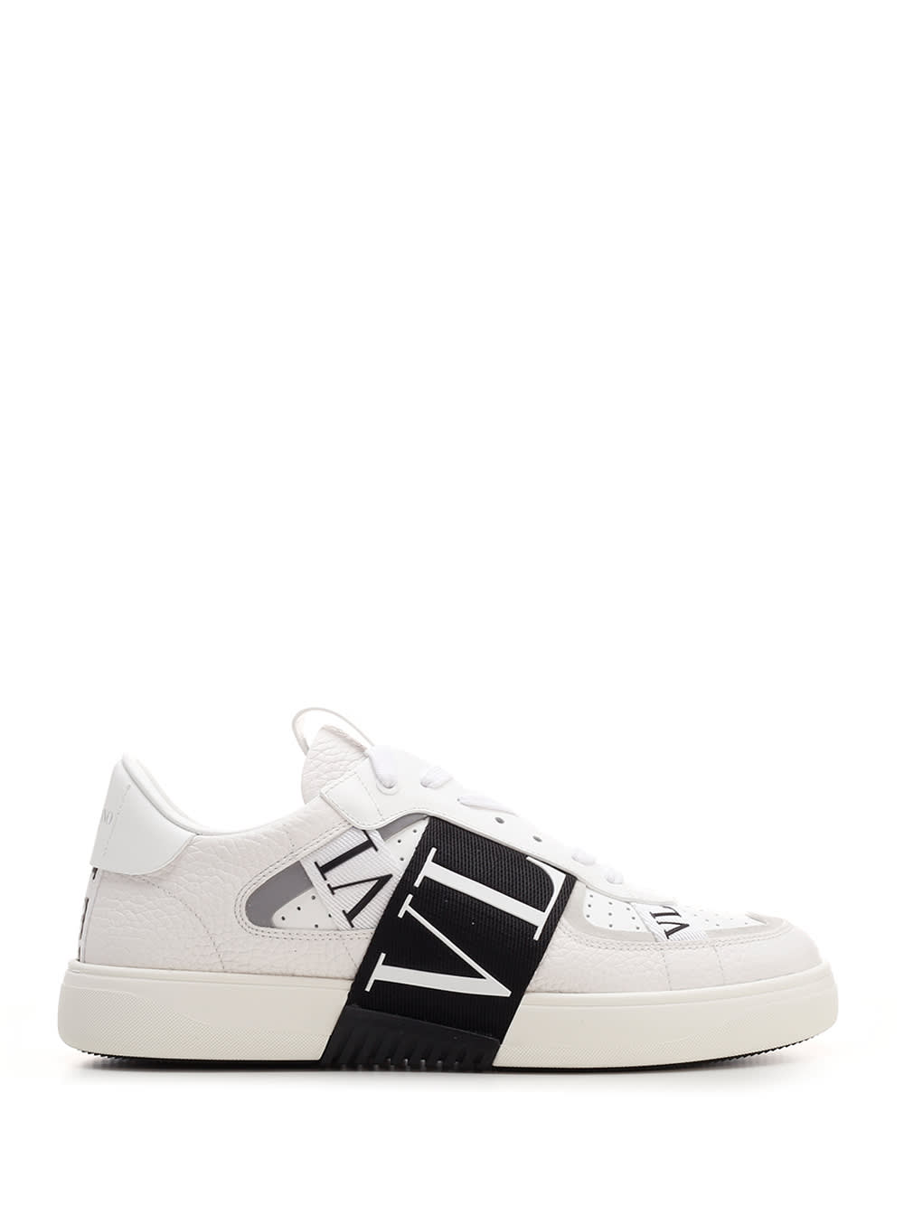 Shop Valentino White Vl7n Sneaker In Bianco