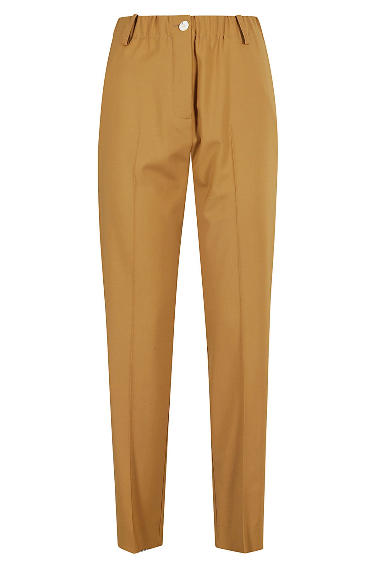 Pantalone Tela Di Lana Vita