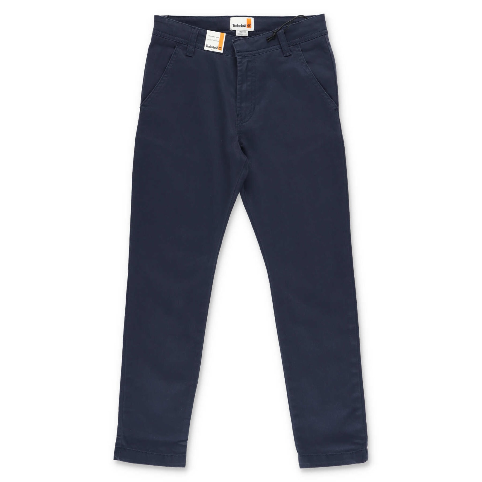 Timberland Pantalone Chino Blu In Cotone