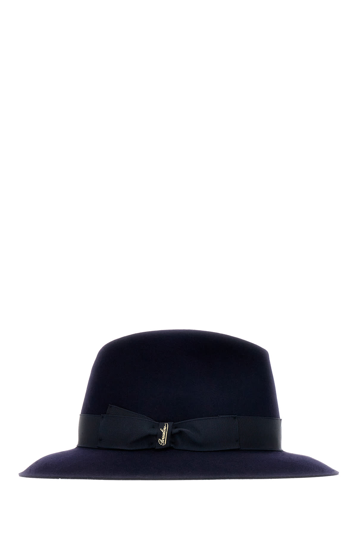 Shop Borsalino Midnight Blue Felt Alessandria Hat In 0411