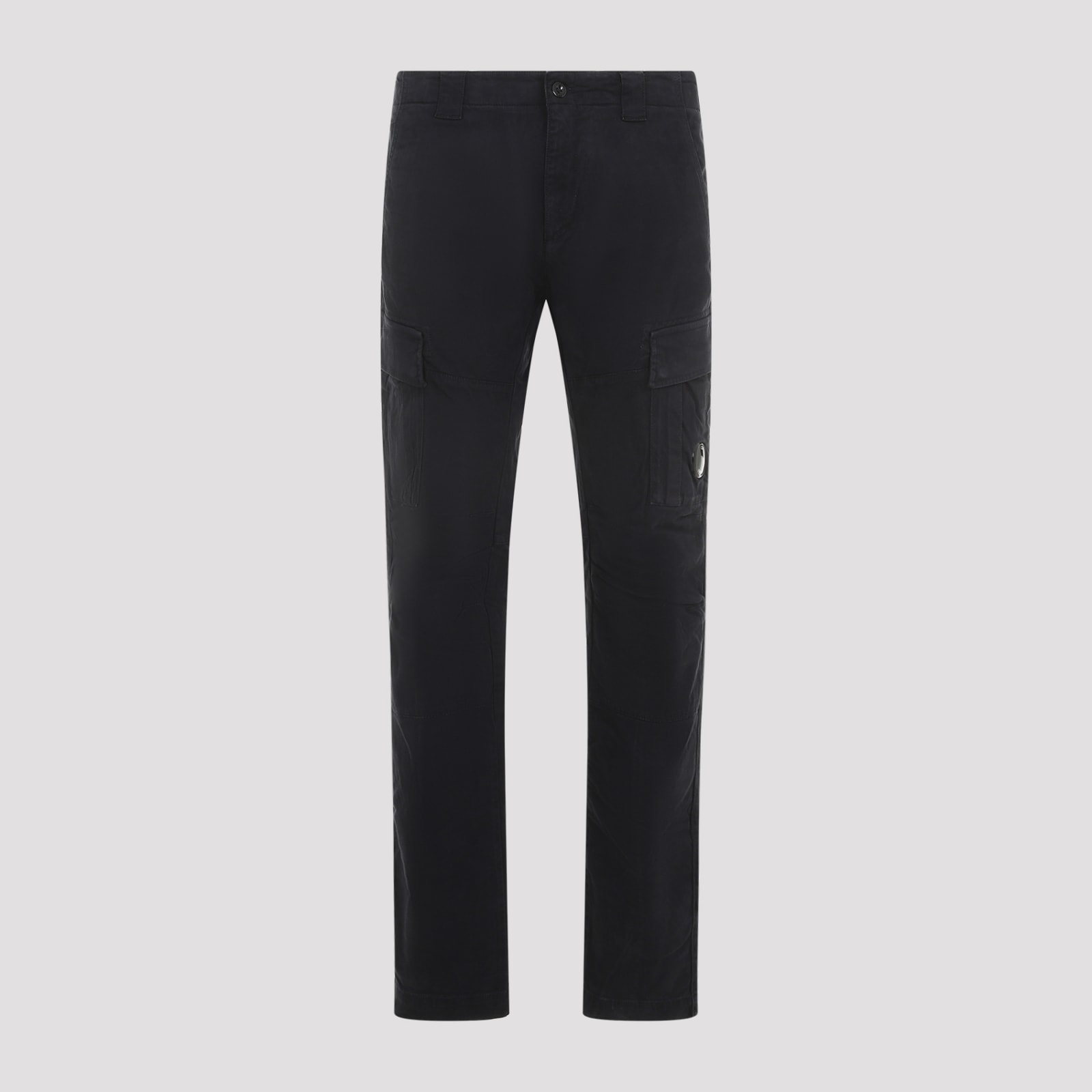 Shop C.p. Company Cargo Pants In Total Eclipse