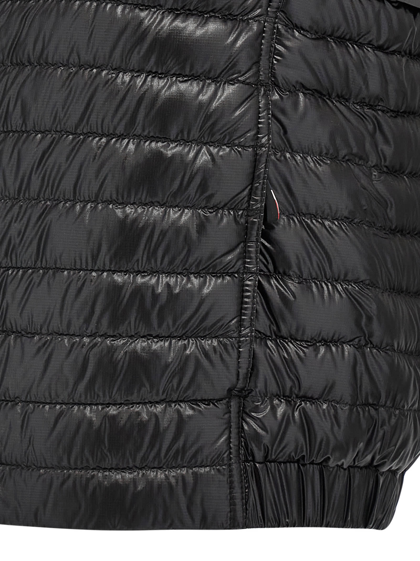 Moncler Vests With Logo In Black